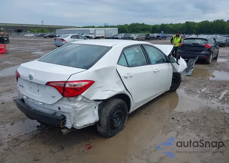 2019 Toyota Corolla Le из США, поврежденный, VIN 2T1BURHE7KC216065